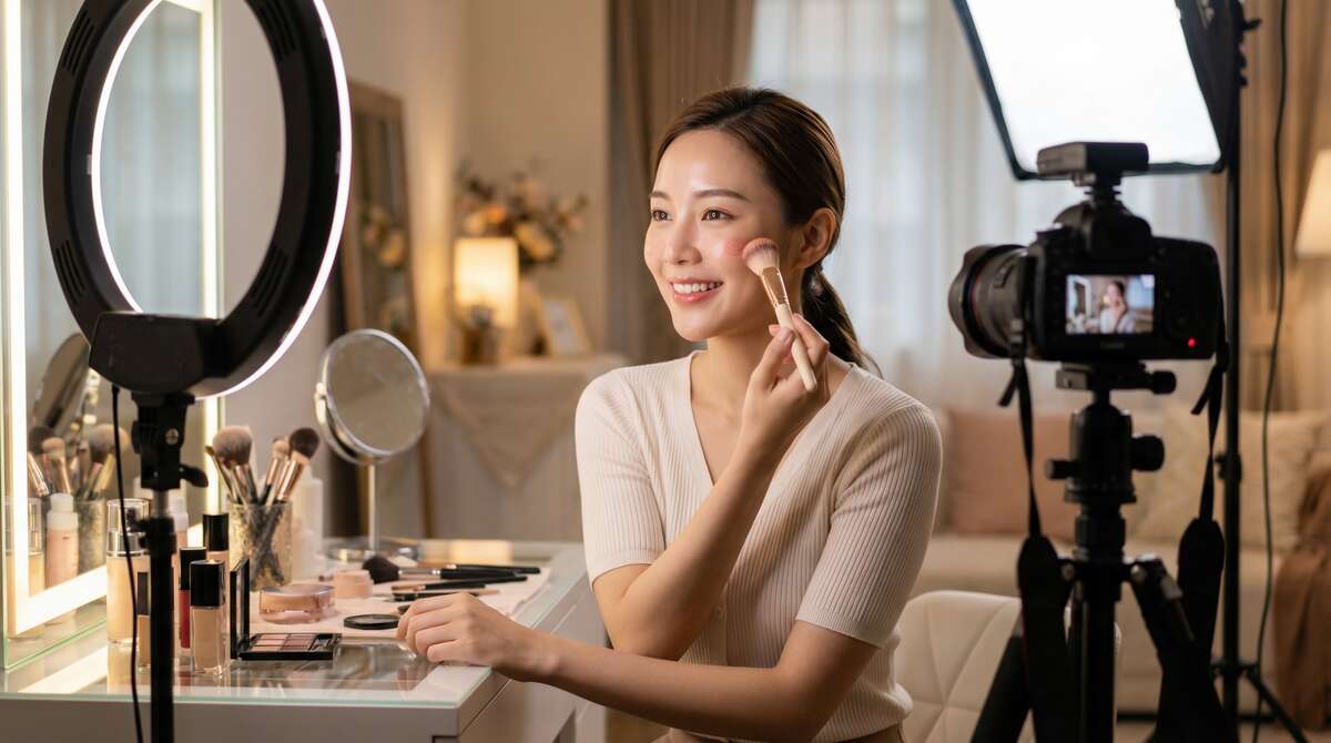 萝莉岛美妆视频教程