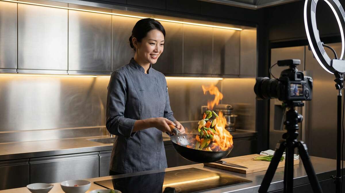 萝莉岛美食视频制作